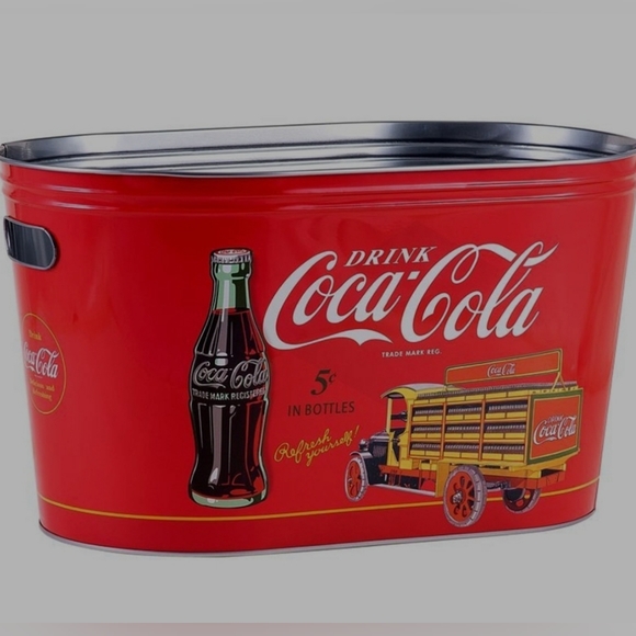 Coca-cola Large Party Tin Tub. - Picture 1 of 6